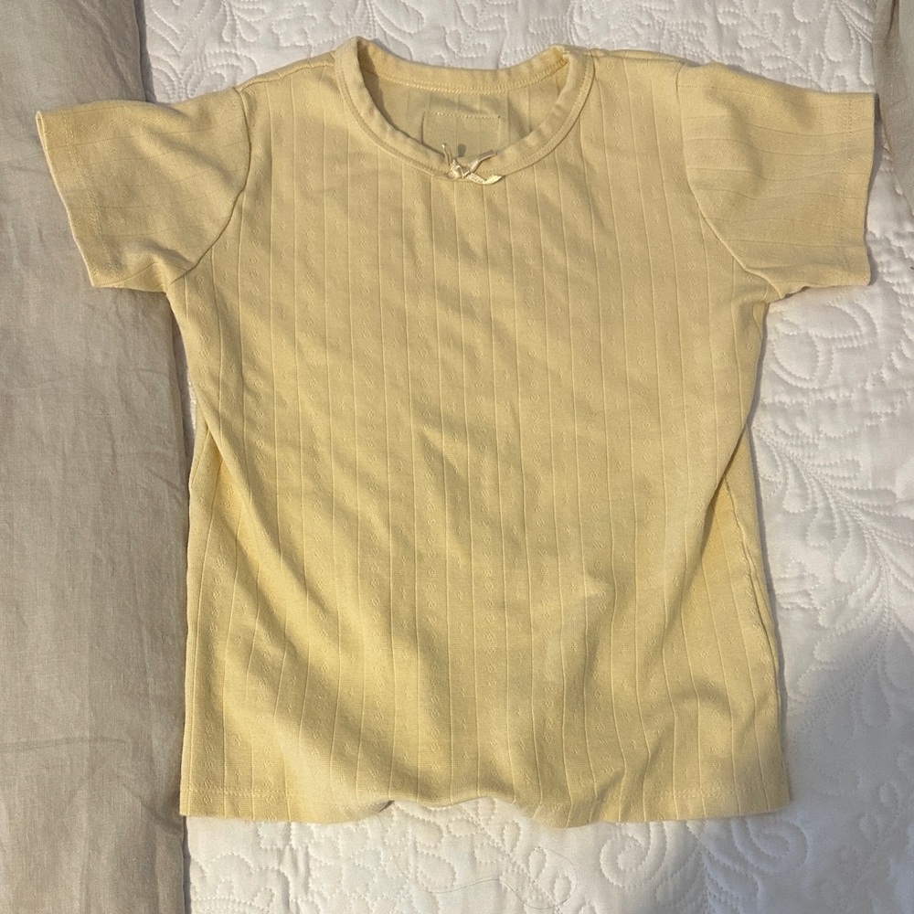 Daily Drills Pointelle Tshirt